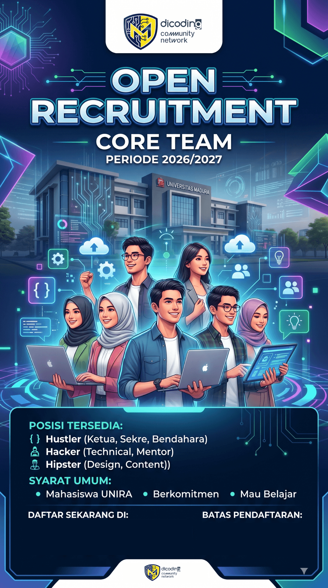 CALLING ALL TECH ENTHUSIASTS IN UNIRA!